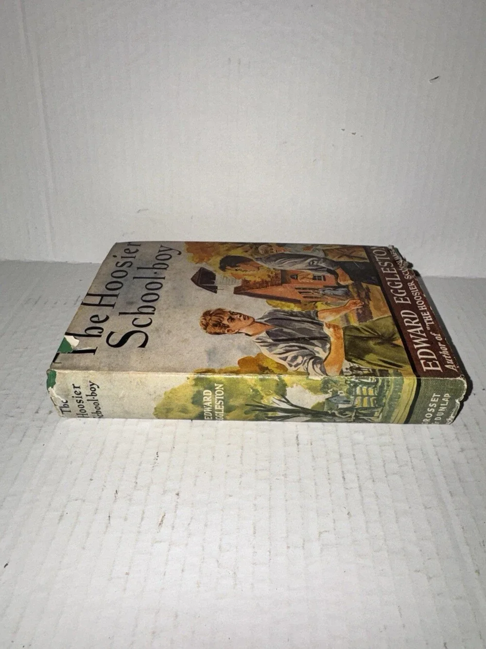 Vintage The Hoosier School-Boy Edward Eggleston Grosset Dunlap Hardcover DJ